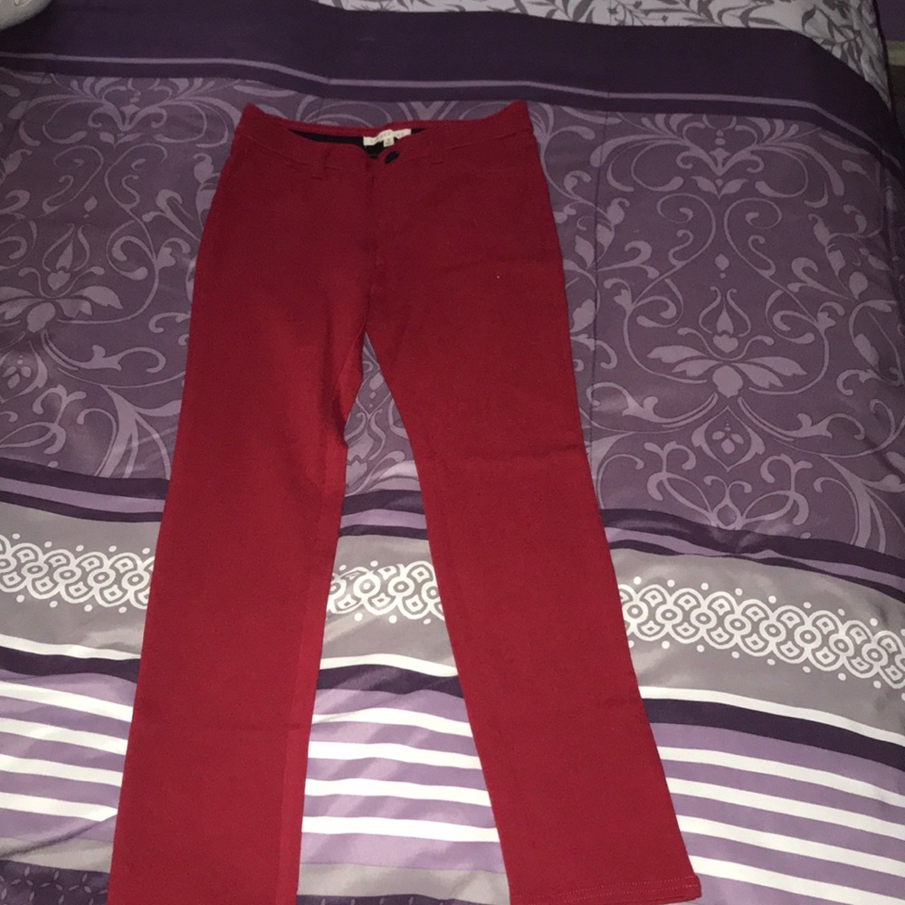 Red pants